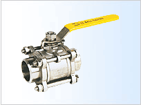 Q61F三片式对焊球阀