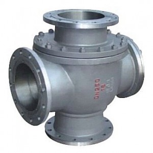 Q46F系列四通球阀，气动四通球阀，电动四通球阀